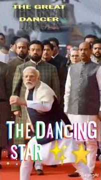 The Great indian Dancer🔥Modi ji ka Funny dance video🥰#funny#dance#modi#pmmodi#narendramodi#ombirla