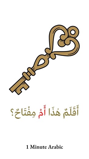 Arabic Made Easy أَمْ — “Or” in Questions Correct Usage
