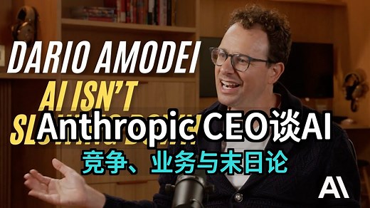Anthropic 首席执行官 Dario Amodei：人工智能的潜力、与 OpenAI 的竞争、生成式人工智能业务、末日论 [附文稿]