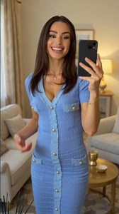 Look Elegant & Sexy with the New V-Neck Dress!