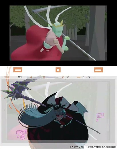 From 3d to 2d. Even though there are many poses in between, the whole 3d sequence is quite smooth on