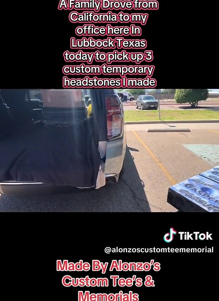 Made At Alonzo’s Custom Tee’s & Memorials located in Lubbock Texas. Temporary Full Color Granite Headstones. #alonzoscustomtees #rip #headstone #art #fyp #foryou #foryoupage #trending #lubbock #texas #california #backersfield #4u #music #foryoupageofficiall #monument #ramonayala