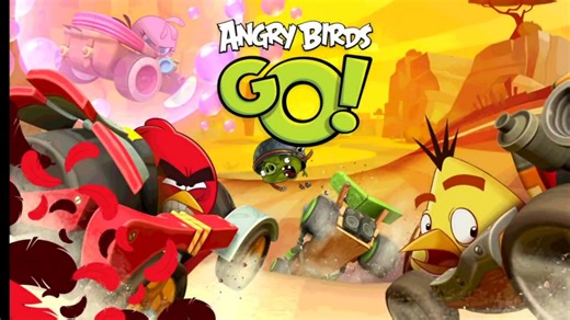 愤怒的小鸟卡丁车（angry birds go！）试玩