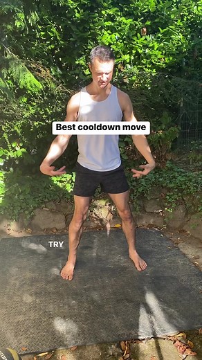 I know you’re busy, but don’t skip your cooldown. Best move to destress. #cooldown #feelamazing #workout #postworkout #shakeitoff #destress #destressing #bioenergetics | Thomas Fairman