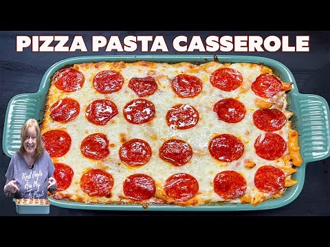 PIZZA PASTA CASSEROLE Easy Dinner Idea