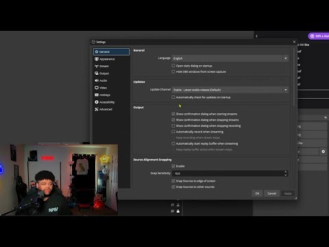 How to change file save location in obs studio