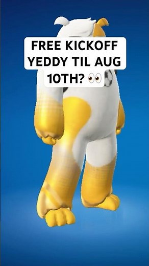 Free Kickoff Yeddy Skin – Mobile Quest (Until Aug 10th)