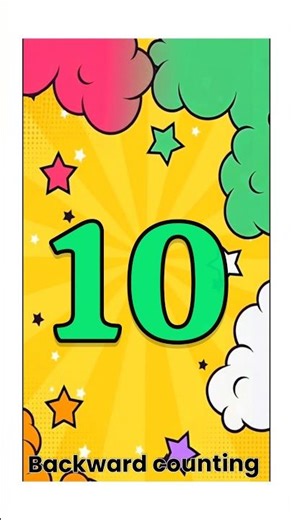 learn to count backward #staylittlechannel #learning