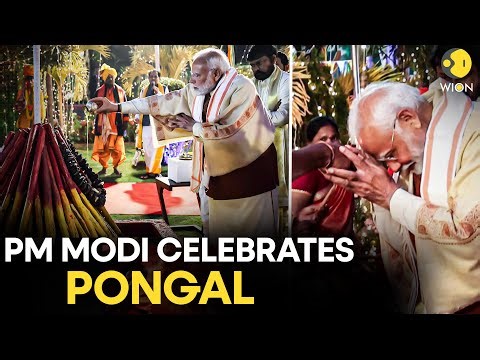 PM Modi Celebrates Pongal LIVE: PM Modi Attends Pongal Celebrations in New Delhi | WION Live