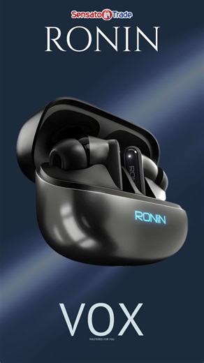 Immersive Sound & Everyday Freedom with Ronin Vox AirPods Ronin Vox AirPods are built to deliver clear audio, deep bass, and seamless wireless performance, giving you comfort and freedom all day long. Benefits: • Powerful bass with crystal-clear sound • Smooth and stable Bluetooth connectivity • Ergonomic design for comfortable fit • Long battery life for music & calls • Built-in microphone for clear voice calls Contact for Best Price 92 321 2757544 | 92 331 1110503 Shop Online: https://www.sale