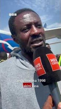 Raia wa Nigeria wakiondoka Afrika Kusini
