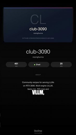 club-3090: Run 27B LLMs Locally on Your RTX 3090
