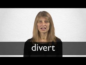 How to pronounce DIVERT in British English