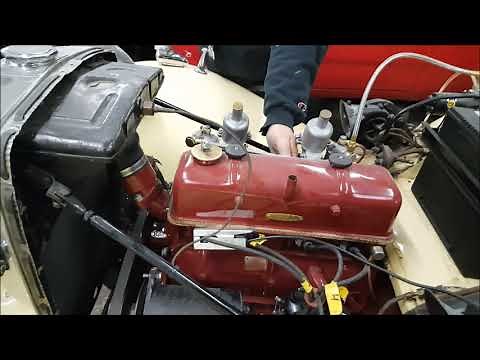 1951 MG TD First Engine Start