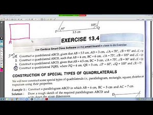 cbse class 8th maths cordova practical geometry lecture 2 | class 8 construction
