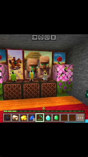 Wait for the Drop! 🎤🤣 Funny Dancing Parrot! #minecraft #gaming