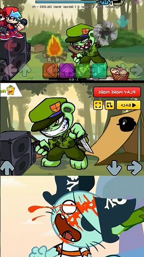 When Flippy Goes Mad In FNF Mod! (BF vs Fliqpy Battle) 🎤💥 #FNF #Flippy #HappyTreeFriends #fnfmod