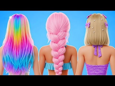 ULTIMATE MERMAID BEAUTY HACKS ✨ How to Turn into a Mermaid🧜‍♀️