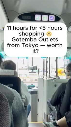 Gotemba Premium Outlets from Tokyo — 11 hours for THIS? 😬 Gotemba Day Trip Reality
