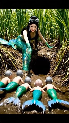REAL Mermaids vs Mythical Ones 3 Key Differences Revealed #real #mermaid #shorts