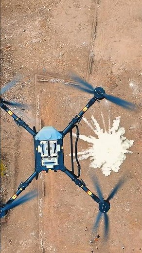 Fire Extinguisher Drone - YSF-200 200kg Payload | Live Extinguisher Bomb Deployment Demo | ZJIEC