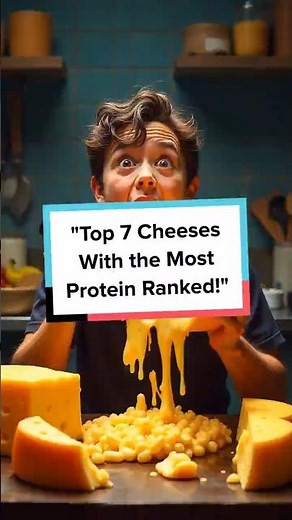 Top Cheeses High In Protein 🧀