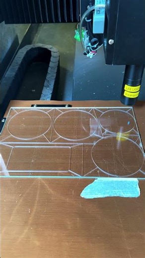 1000*1500mm Optical Glass Electronic Glass laser cutting machine #glass #laser