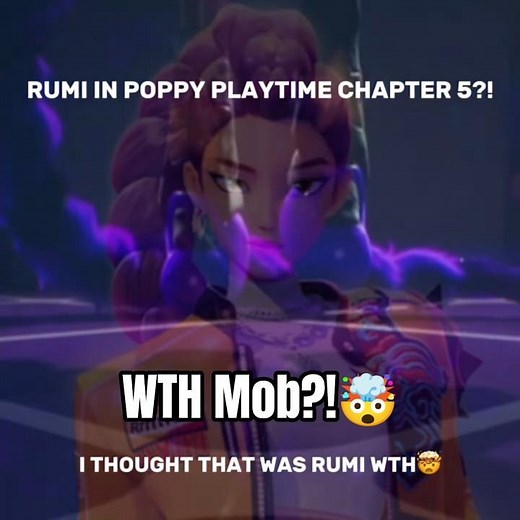 Rumi in Poppy Playtime Chapter 5?!🤯 #shorts