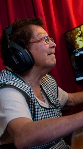 🎮 The lithe, gun-wielding warrior in a short kimono and fang mask known as "Mami Nena" in the online video game Free Fire is in reality an 81-year-old grandmother from rural Chile. From her professional gaming chair at home, Maria Elena Arevalo becomes a merciless hunter, mowing down rivals in a game in which tens of millions of players shoot it out to survive on an imaginary remote island. #AFP 🎥 Pablo COZZAGLIO Pablo ROJAS #chile #freefiregame | AFP News Agency
