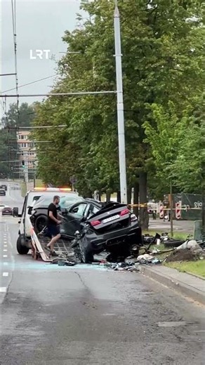Aiškėja detalės apie dvi gyvybes nusinešusią avariją Vilniuje: vairuotoja buvo neblaivi