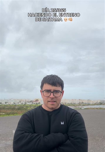 DÍA 25/365 —- 🧑🏻‍🦲👊🏼 HACIENDO EL ENTRENO DE SAITAMA #running #fitness #onepunchman #challenge #spain