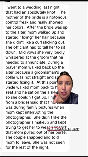 I would have slapped my mom the first time she stood up and interrupted hahahaha #weddinghottake #weddingopinion #weddingplanningtip #weddingtiktok #weddingvendor | Wedding Pro Cass