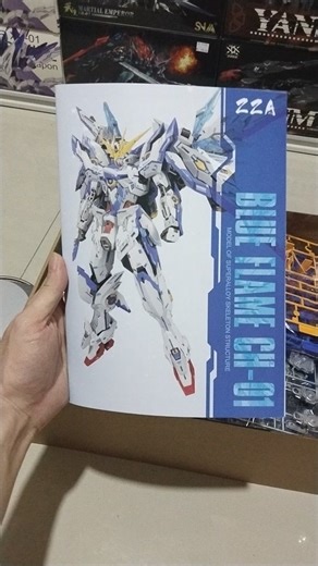 ZZA blue flame assembling model🔥