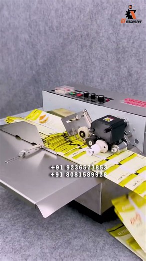 Continuous Batch Coder Machine | Automatic MFG, EXP, Batch No. & MRP Printing Machine