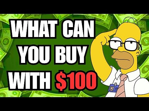What Can You Buy With $100? (The $100 Challenge)