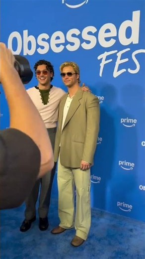 Stephen and Belmont at Obsessed Fest! 💕 #offcampus #belmontcameli #stephenkalyn