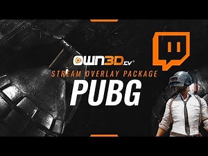 PUBG Twitch Stream Overlay Pack | Direct Download | own3d.tv