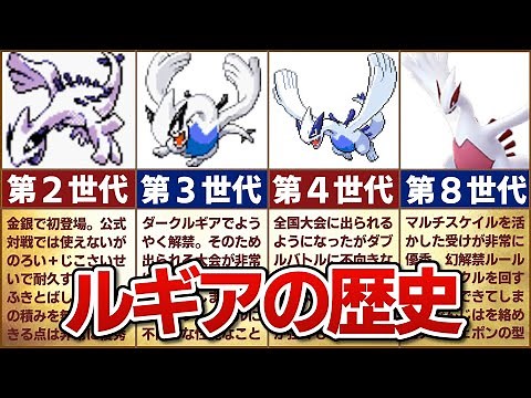 【難攻不落の要塞】対戦環境におけるルギアの歴史