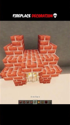 Minecraft Fireplace Decoration Moment