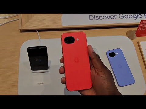 GOOGLE PIXEL 10a REAL HANDS ON AT THE GOOGLE STORE!