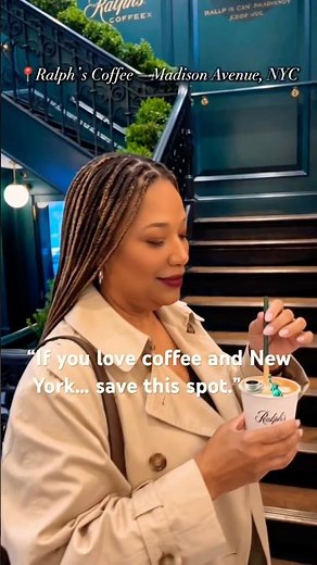 NYC Coffee Spot You NEED To Visit ☕ | Ralph’s Coffee on Madison Avenue