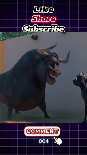This Bull Didn’t Want to Fight 😢 | Ferdinand Best Scene 🎥 Ferdinand Shorts Series | Episode 4