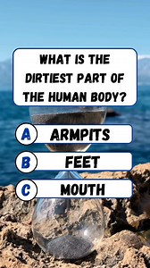 What is the dirtiest part of the human body? 👇 Type your answer below! 📣 Answer drops tomorrow — stay curious! #trivia | Pediabox Lagecy