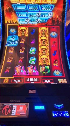 FRANKENSTEIN Slot play MAX BET Las Vegas | Sunday Slots