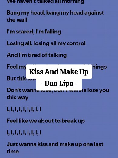 Kiss And Make Up by Dua Lipa featuring BLACKPINK