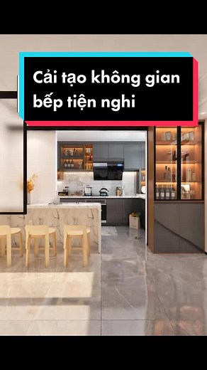 Vẫn là cải tạo không gian bếp cho cả nhà. #alddesign #dcgr #learnontiktok