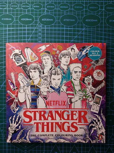 Stranger Things Complete Colouring Book Preview