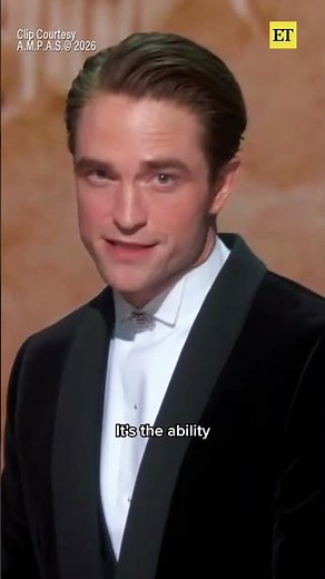 Zendaya and Robert Pattinson made a surprise appearance at the #Oscars.