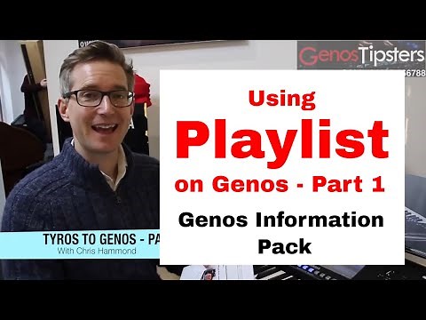 Using Playlist on Yamaha Genos | The Genos Tipsters Information Pack - Episode 2 (Preview)