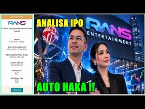 RANS Stock IPO Analysis - PT Rans Entertainment Indonesia Tbk, this is crazy, it's automatically ...